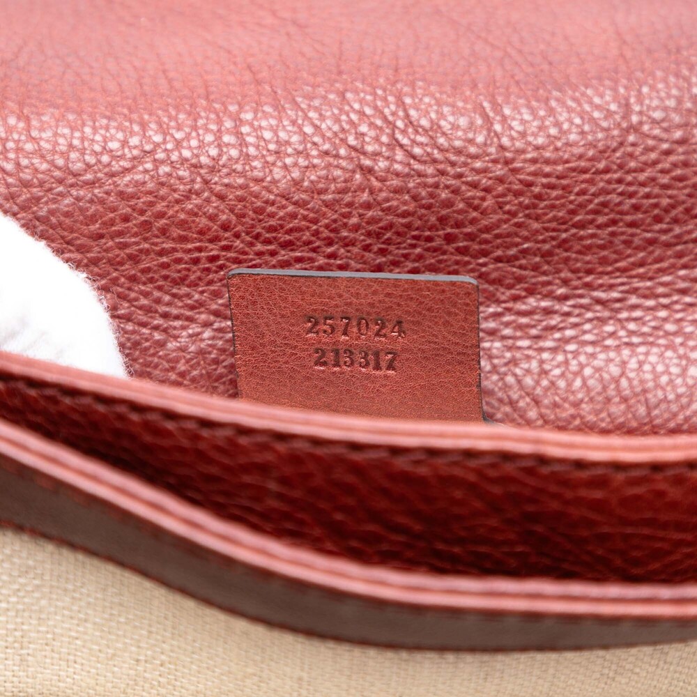 Pre-Loved Gucci Leather Marrakech Crossbody - Picture 6 of 7